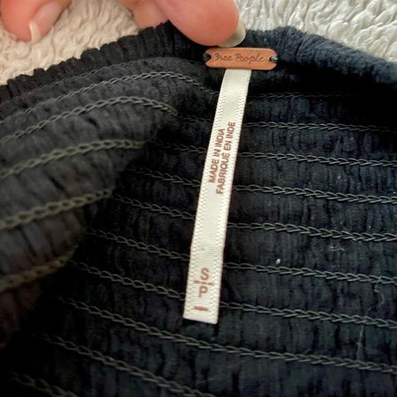 Free People Black Mini Dress - S - Picture 4 of 4